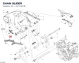 CHAIN SLIDER 44711671B diagram position