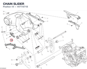 CHAIN SLIDER 44711671B diagram position
