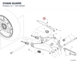CHAIN GUARD 44712032A diagram position