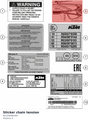 Diagram preview: Sticker chain tension (64104099100)