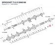 SPROCKET T15 R DIN8196