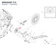 SPROCKET T15 44910841A diagram position