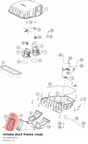 Diagram preview: Intake duct frame cmpl. (61706040055)