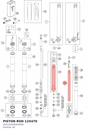 Diagram preview: PISTON ROD 12X470 (S50120000000000)