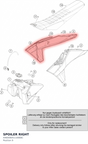 Diagram preview: SPOILER RIGHT (A46008051100EBC)
