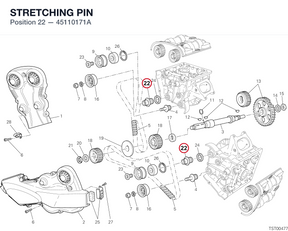 STRETCHING PIN 45110171A diagram position