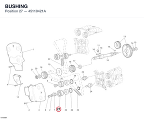 BUSHING 45110421A diagram position
