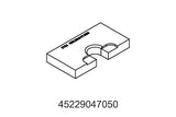 PRESS OUT PLATE F.CRANKSHAFT product image