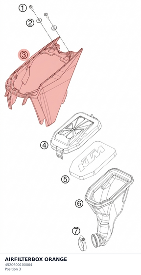 Diagram preview: AIRFILTERBOX ORANGE (4520600100004)
