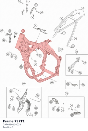 Diagram preview: Frame 797T1 (7970310110033)