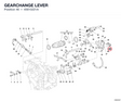 GEARCHANGE LEVER