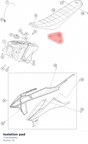 Diagram preview: Isolation pad (77307040041)