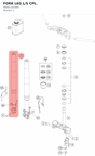 Diagram preview: FORK LEG L/S CPL. (90501101000)