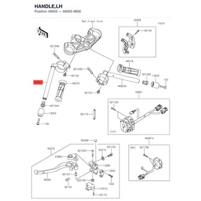 Kawasaki OEM – HANDLE,LH product image