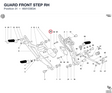 GUARD FRONT STEP RH
