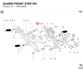 GUARD FRONT STEP RH