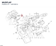 MUDFLAP 46010801A diagram position