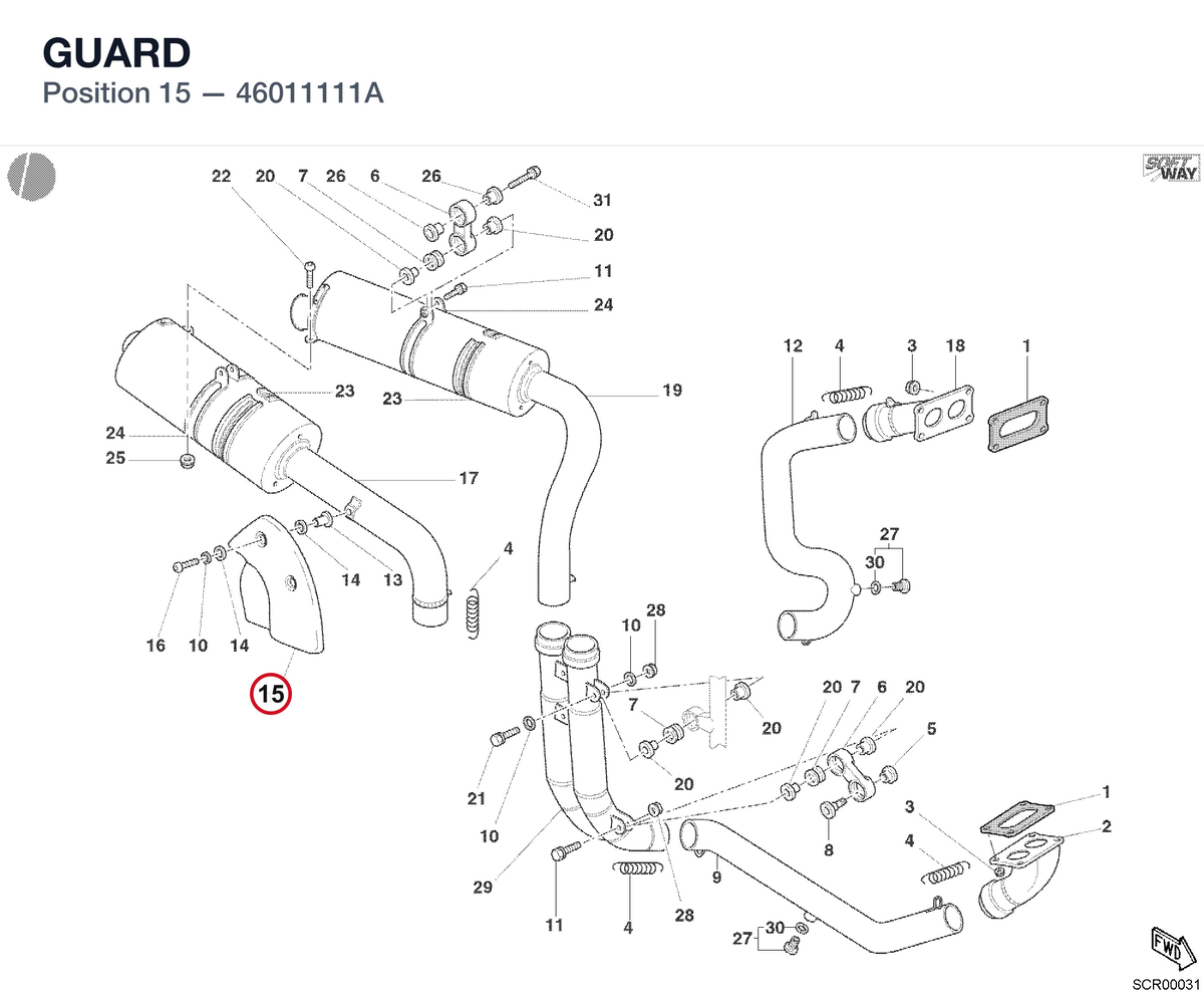GUARD 46011111A diagram position