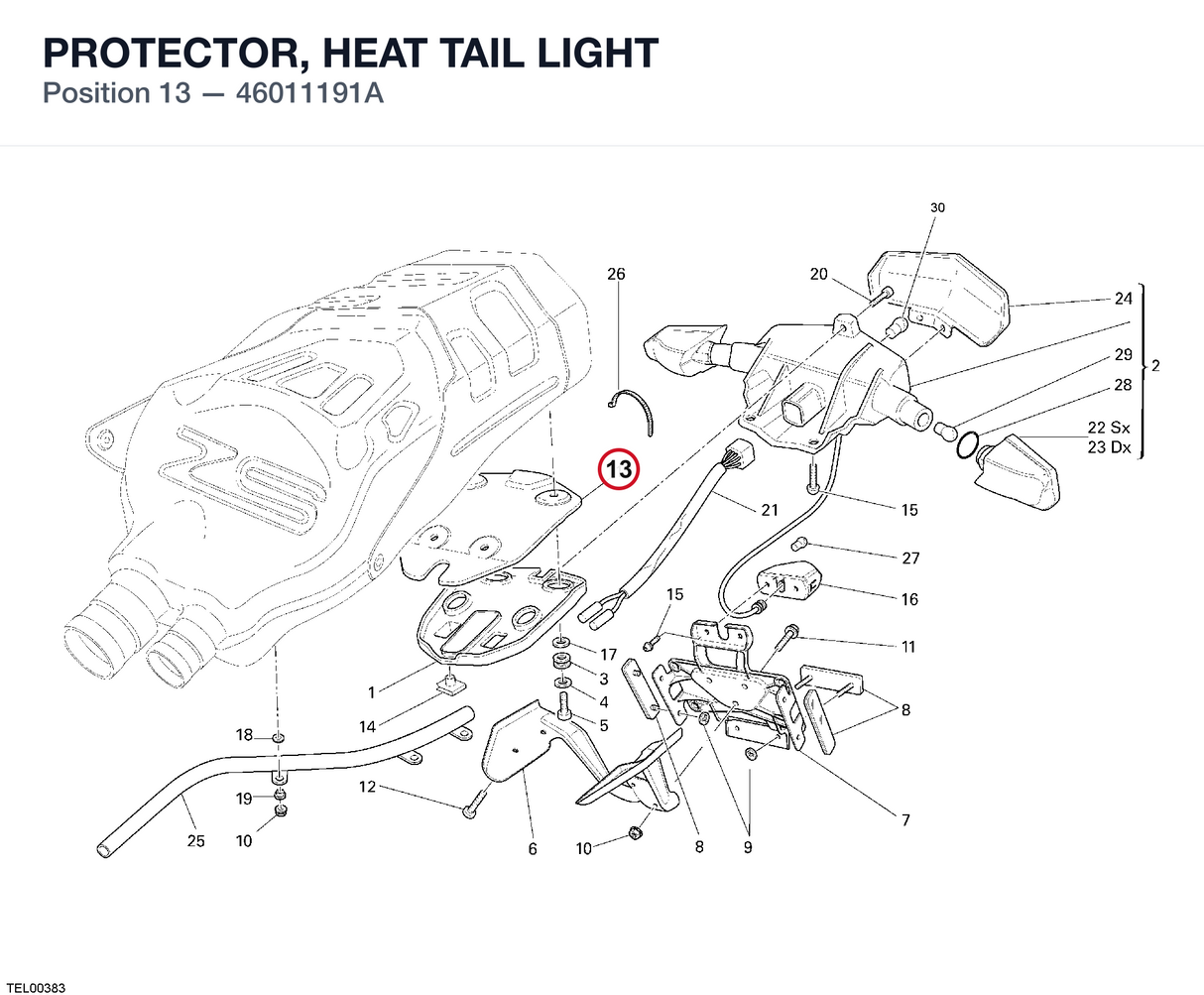 PROTECTOR, HEAT TAIL LIGHT