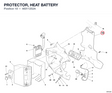 PROTECTOR, HEAT BATTERY