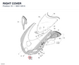 RIGHT COVER 46011481A diagram position