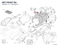 NET FRONT RH 46012601A diagram position