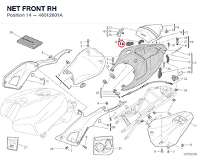 NET FRONT RH 46012601A diagram position