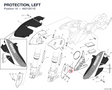 PROTECTION, LEFT 46012811E diagram position