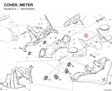 COVER, METER 46015282A diagram position