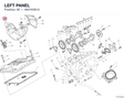 LEFT PANEL 46016361A diagram position