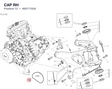 CAP RH 46017152A diagram position