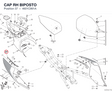 CAP RH BIPOSTO 4601C961A diagram position