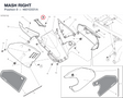 MASH RIGHT 4601D331A diagram position