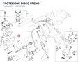 PROTEZIONE DISCO FRENO 4601D703A diagram position