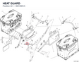 HEAT GUARD 4601E901A diagram position