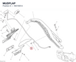MUDFLAP 4601I661A diagram position