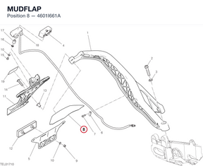 MUDFLAP 4601I661A diagram position