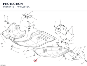 PROTECTION 4601L951BA diagram position
