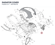 RADIATOR COVER 4601N021B diagram position