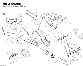 HEAT GUARD 4601S271A diagram position