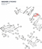 Diagram preview: WASHER 17X24X2 (J690001720000)