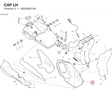 CAP LH 46026981AA diagram position