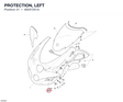 PROTECTION, LEFT 46031031A diagram position