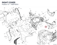 RIGHT COVER 460PT591A diagram position