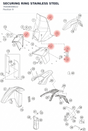 Diagram preview: SECURING RING STAINLESS STEEL (76408008022)