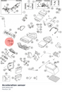 Diagram preview: Acceleration sensor (60416063100)