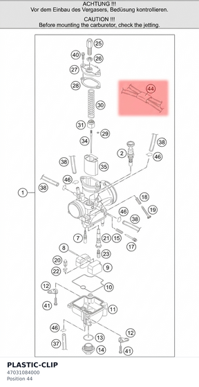 Diagram preview: PLASTIC-CLIP (47031084000)