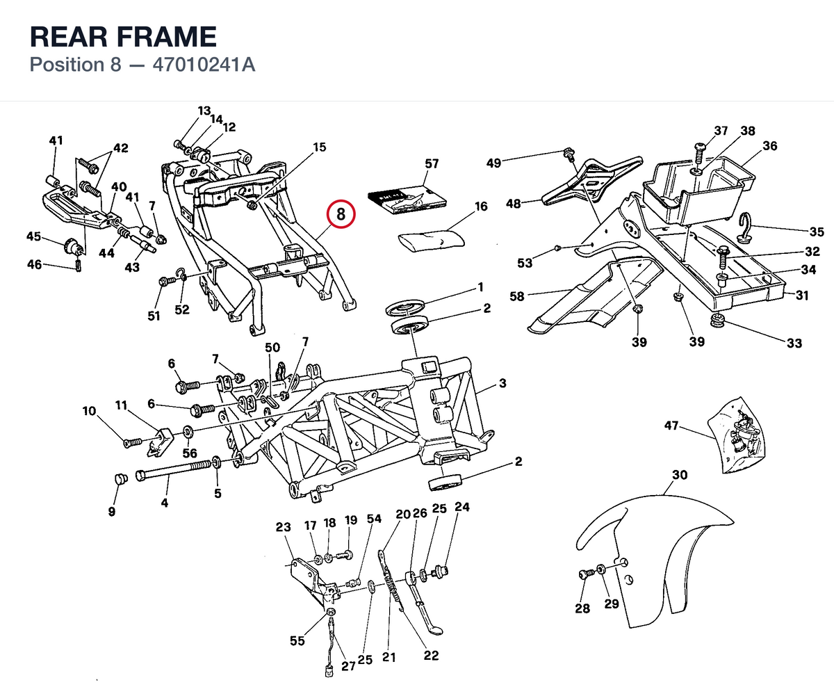 REAR FRAME