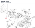 FRAME GRAY 47012911AA diagram position