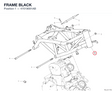 FRAME BLACK 47019091AB diagram position